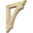 thumbnail image 1 of Ekena Millwork 4"W x 28"D x 32"H Legacy Traditional Rough Sawn Bracket, Douglas Fir, 1 of 4