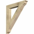 thumbnail image 1 of Ekena Millwork 4"W x 28"D x 32"H Traditional Traditional Rough Sawn Bracket, Douglas Fir, 1 of 13