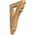 thumbnail image 1 of Ekena Millwork 4"W x 28"D x 36"H Olympic Arts & Crafts Rough Sawn Bracket, Western Red Cedar, 1 of 13