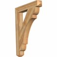 thumbnail image 1 of Ekena Millwork 4"W x 28"D x 36"H Olympic Craftsman Rough Sawn Bracket, Western Red Cedar, 1 of 13