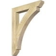 thumbnail image 1 of Ekena Millwork 4"W x 28"D x 36"H Thorton Slat Rough Sawn Bracket, Douglas Fir, 1 of 4