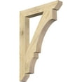 thumbnail image 1 of Ekena Millwork 4"W x 28"D x 40"H Balboa Slat Rough Sawn Bracket, Douglas Fir, 1 of 4