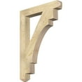 thumbnail image 1 of Ekena Millwork 4"W x 28"D x 40"H Merced Craftsman Rough Sawn Bracket, Douglas Fir, 1 of 4