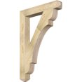 thumbnail image 1 of Ekena Millwork 4"W x 28"D x 40"H Olympic Craftsman Rough Sawn Bracket, Douglas Fir, 1 of 4