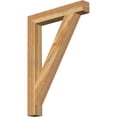thumbnail image 1 of Ekena Millwork 4"W x 28"D x 40"H Traditional Block Rough Sawn Bracket, Western Red Cedar, 1 of 4