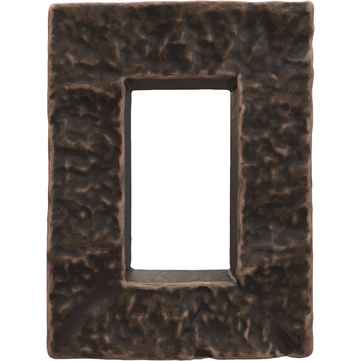 Ekena Millwork 4"W x 3"D x 7 7/8"H Universal Electrical Cover for EverStone Faux Stone Siding Panels, Alder Creek