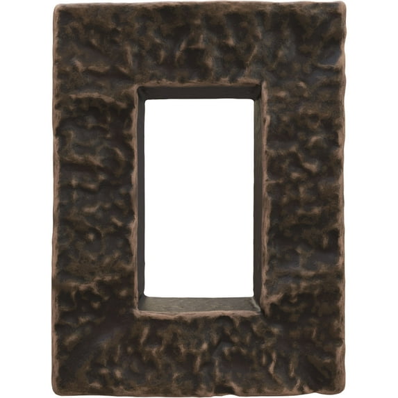 Ekena Millwork 4"W x 3"D x 7 7/8"H Universal Electrical Cover for EverStone Faux Stone Siding Panels, Alder Creek