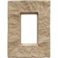 thumbnail image 1 of Ekena Millwork 4"W x 3"D x 7 7/8"H Universal Electrical Cover for StoneWall Faux Stone Siding Panels, Ocean Floor, 1 of 5