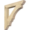 thumbnail image 1 of Ekena Millwork 4"W x 30"D x 30"H Balboa Slat Rough Sawn Bracket, Douglas Fir, 1 of 4