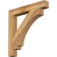thumbnail image 1 of Ekena Millwork 4"W x 30"D x 30"H Imperial Block Rough Sawn Bracket, Western Red Cedar, 1 of 25