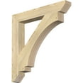 thumbnail image 1 of Ekena Millwork 4"W x 30"D x 30"H Imperial Slat Rough Sawn Bracket, Douglas Fir, 1 of 4