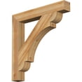 thumbnail image 1 of Ekena Millwork 4"W x 30"D x 30"H Olympic Block Rough Sawn Bracket, Western Red Cedar, 1 of 25