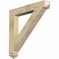 thumbnail image 1 of Ekena Millwork 4"W x 30"D x 30"H Traditional Arts & Crafts Rough Sawn Bracket, Douglas Fir, 1 of 13