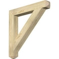 thumbnail image 1 of Ekena Millwork 4"W x 30"D x 30"H Traditional Craftsman Rough Sawn Bracket, Douglas Fir, 1 of 4