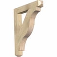 thumbnail image 1 of Ekena Millwork 4"W x 30"D x 34"H Funston Craftsman Rough Sawn Bracket, Douglas Fir, 1 of 13