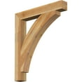 thumbnail image 1 of Ekena Millwork 4"W x 30"D x 34"H Thorton Block Rough Sawn Bracket, Western Red Cedar, 1 of 25