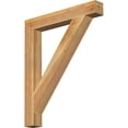 thumbnail image 1 of Ekena Millwork 4"W x 30"D x 36"H Traditional Block Rough Sawn Bracket, Western Red Cedar, 1 of 4