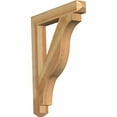 thumbnail image 1 of Ekena Millwork 4"W x 30"D x 38"H Funston Craftsman Rough Sawn Bracket, Western Red Cedar, 1 of 13
