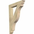 thumbnail image 1 of Ekena Millwork 4"W x 30"D x 38"H Funston Traditional Rough Sawn Bracket, Douglas Fir, 1 of 13