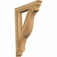 thumbnail image 1 of Ekena Millwork 4"W x 30"D x 38"H Funston Traditional Rough Sawn Bracket, Western Red Cedar, 1 of 13