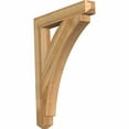 thumbnail image 1 of Ekena Millwork 4"W x 30"D x 38"H Thorton Craftsman Rough Sawn Bracket, Western Red Cedar, 1 of 13