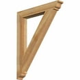 thumbnail image 1 of Ekena Millwork 4"W x 30"D x 38"H Traditional Traditional Rough Sawn Bracket, Western Red Cedar, 1 of 13