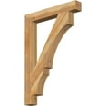 thumbnail image 1 of Ekena Millwork 4"W x 30"D x 42"H Balboa Block Rough Sawn Bracket, Western Red Cedar, 1 of 4