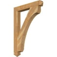 thumbnail image 1 of Ekena Millwork 4"W x 30"D x 42"H Legacy Arts & Crafts Rough Sawn Bracket, Western Red Cedar, 1 of 4