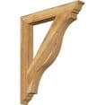 thumbnail image 1 of Ekena Millwork 4"W x 32"D x 38"H Funston Traditional Rough Sawn Bracket, Western Red Cedar, 1 of 4