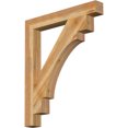 thumbnail image 1 of Ekena Millwork 4"W x 32"D x 38"H Merced Block Rough Sawn Bracket, Western Red Cedar, 1 of 4