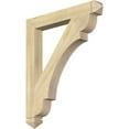 thumbnail image 1 of Ekena Millwork 4"W x 32"D x 38"H Olympic Arts & Crafts Rough Sawn Bracket, Douglas Fir, 1 of 4