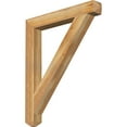 thumbnail image 1 of Ekena Millwork 4"W x 32"D x 38"H Traditional Craftsman Rough Sawn Bracket, Western Red Cedar, 1 of 4