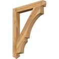 thumbnail image 1 of Ekena Millwork 4"W x 32"D x 40"H Balboa Arts & Crafts Rough Sawn Bracket, Western Red Cedar, 1 of 4