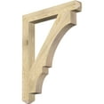 thumbnail image 1 of Ekena Millwork 4"W x 32"D x 40"H Balboa Craftsman Rough Sawn Bracket, Douglas Fir, 1 of 4