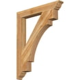 thumbnail image 1 of Ekena Millwork 4"W x 32"D x 40"H Merced Traditional Rough Sawn Bracket, Western Red Cedar, 1 of 4