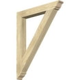 thumbnail image 1 of Ekena Millwork 4"W x 32"D x 40"H Traditional Traditional Rough Sawn Bracket, Douglas Fir, 1 of 4