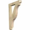 thumbnail image 1 of Ekena Millwork 4"W x 32"D x 44"H Funston Craftsman Rough Sawn Bracket, Douglas Fir, 1 of 13