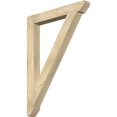 thumbnail image 1 of Ekena Millwork 4"W x 32"D x 44"H Traditional Slat Rough Sawn Bracket, Douglas Fir, 1 of 4