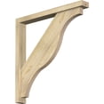 thumbnail image 1 of Ekena Millwork 4"W x 34"D x 34"H Funston Block Rough Sawn Bracket w/ Offset Brace, Douglas Fir, 1 of 25