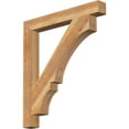 thumbnail image 1 of Ekena Millwork 4"W x 34"D x 38"H Balboa Block Rough Sawn Bracket, Western Red Cedar, 1 of 4