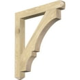 thumbnail image 1 of Ekena Millwork 4"W x 34"D x 38"H Balboa Craftsman Rough Sawn Bracket, Douglas Fir, 1 of 4