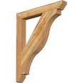 thumbnail image 1 of Ekena Millwork 4"W x 34"D x 40"H Funston Slat Rough Sawn Bracket, Western Red Cedar, 1 of 4
