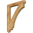 thumbnail image 1 of Ekena Millwork 4"W x 34"D x 42"H Imperial Arts & Crafts Rough Sawn Bracket, Western Red Cedar, 1 of 4