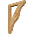 thumbnail image 1 of Ekena Millwork 4"W x 34"D x 46"H Funston Craftsman Rough Sawn Bracket, Western Red Cedar, 1 of 4