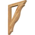 thumbnail image 1 of Ekena Millwork 4"W x 34"D x 46"H Funston Traditional Rough Sawn Bracket, Western Red Cedar, 1 of 4