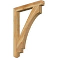 thumbnail image 1 of Ekena Millwork 4"W x 34"D x 46"H Imperial Craftsman Rough Sawn Bracket, Western Red Cedar, 1 of 4