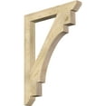 thumbnail image 1 of Ekena Millwork 4"W x 34"D x 46"H Merced Slat Rough Sawn Bracket, Douglas Fir, 1 of 4