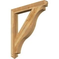 thumbnail image 1 of Ekena Millwork 4"W x 36"D x 40"H Funston Arts & Crafts Rough Sawn Bracket, Western Red Cedar, 1 of 4