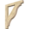 thumbnail image 1 of Ekena Millwork 4"W x 36"D x 40"H Funston Block Rough Sawn Bracket, Douglas Fir, 1 of 4