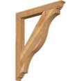 thumbnail image 1 of Ekena Millwork 4"W x 36"D x 42"H Funston Traditional Rough Sawn Bracket, Western Red Cedar, 1 of 4